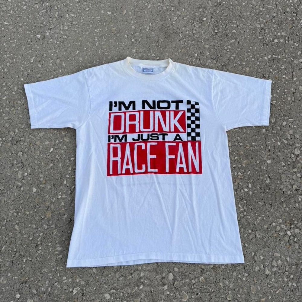 OPI White Race Fan Tee